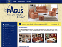 Tablet Screenshot of nabytek-fagus-trebic.cz